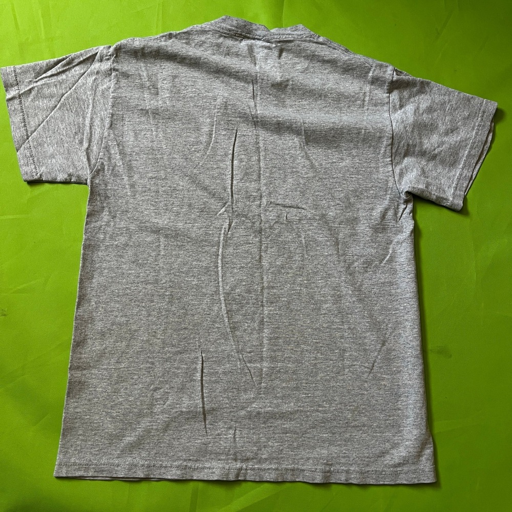 Family Guy Peter Griffin vs Giant Chicken Rematch T-Shirt Gray Mens Small Delta - Picture 2 of 5